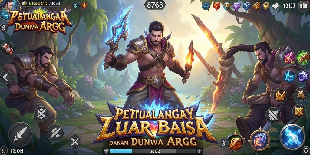 Screenshot gameplay ARPG yang menarik dan menantang.
