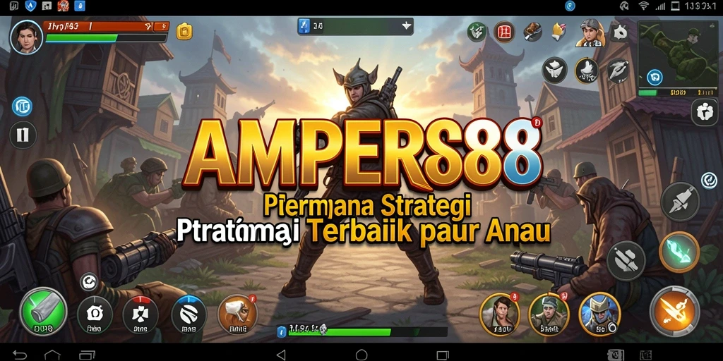 Tampilan gameplay menarik AMPER88 yang penuh strategi.