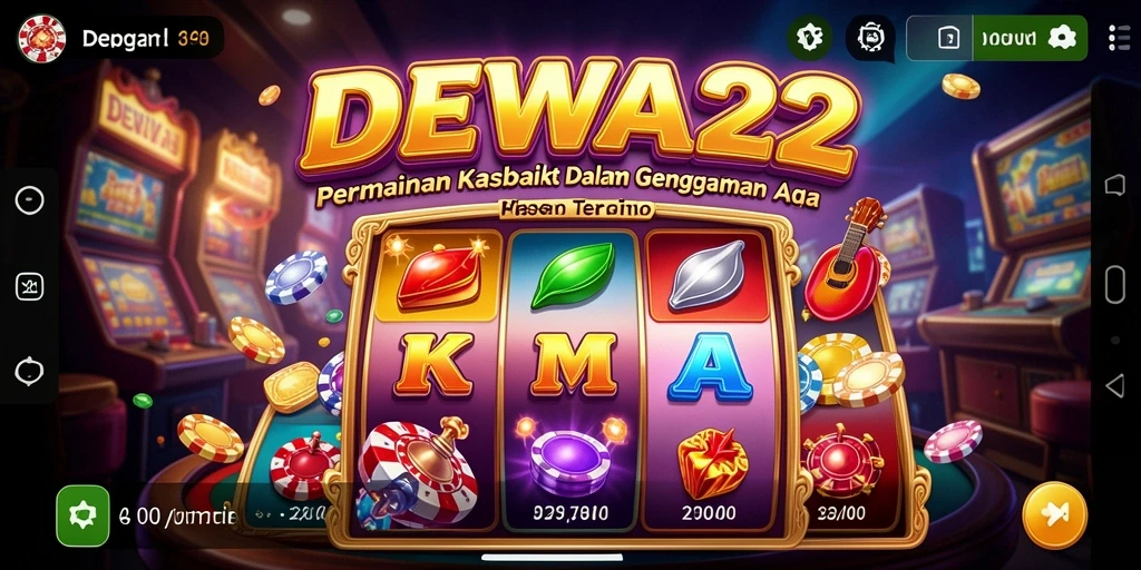 Tampilan permainan langsung di DEWA22 menambah keseruan bermain Kasino.