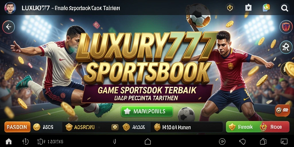 Tampilan menarik dari gameplay taruhan di LUXURY777.