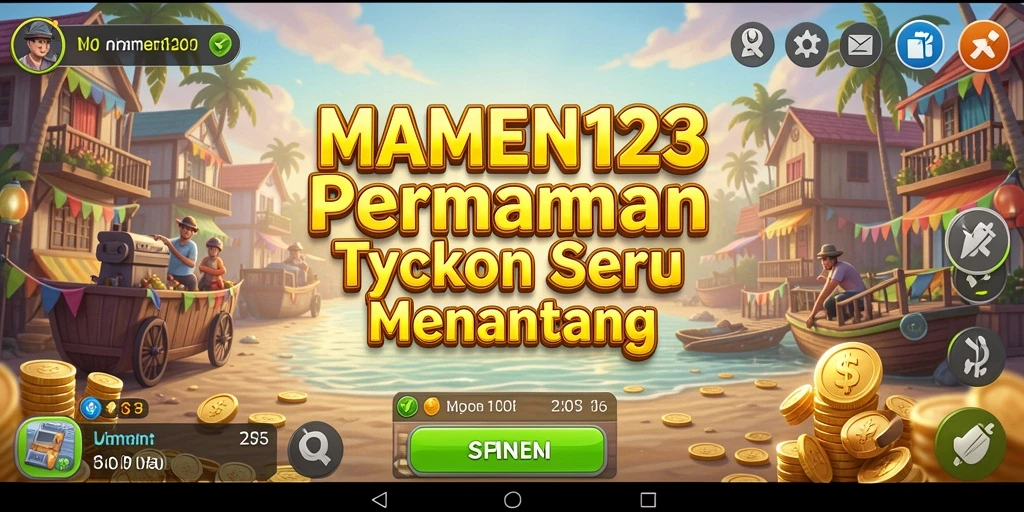 Tampilan gameplay MAMEN123 yang menarik dan interaktif.