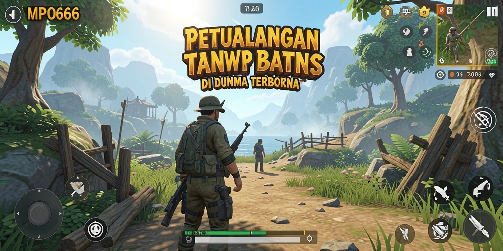 Tangkapan layar menampilkan petualangan seru di dunia terbuka MPO666.
