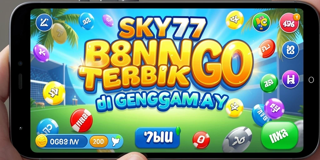 Tampilan menarik dari gameplay Bingo di SKY77.